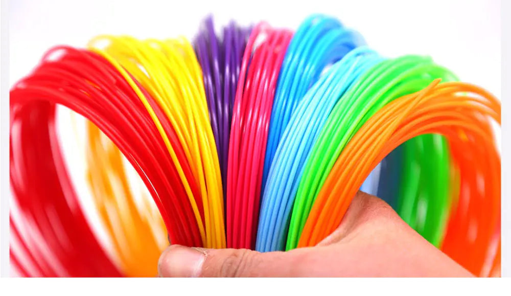 Set de 10 Filamentos PCL de Colores para Bolígrafo 3D