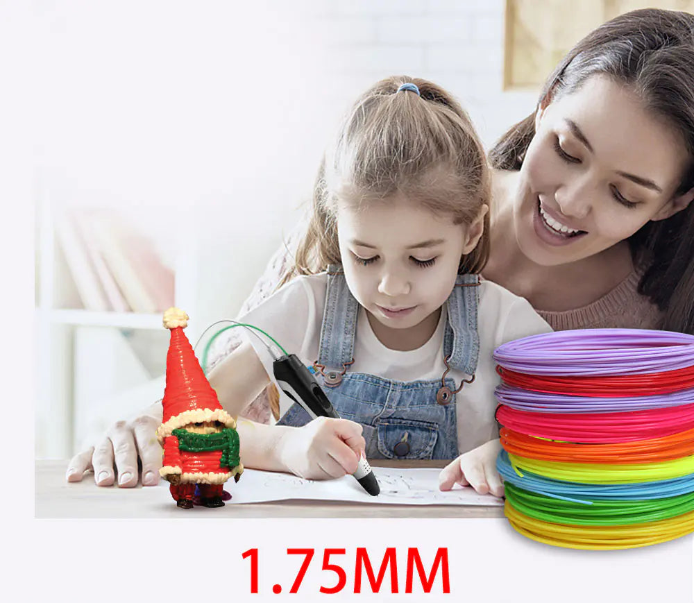 Set de 10 Filamentos PCL de Colores para Bolígrafo 3D