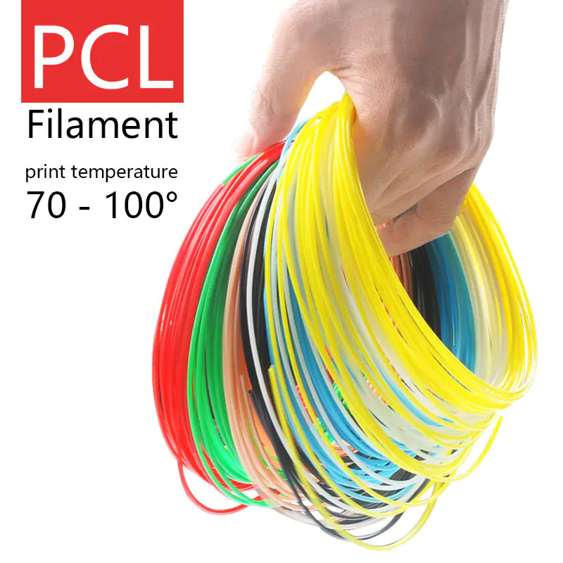 Set de 10 Filamentos PCL de Colores para Bolígrafo 3D