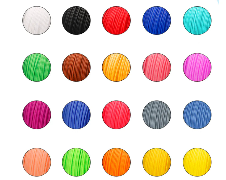 Set de 10 Filamentos PCL de Colores para Bolígrafo 3D