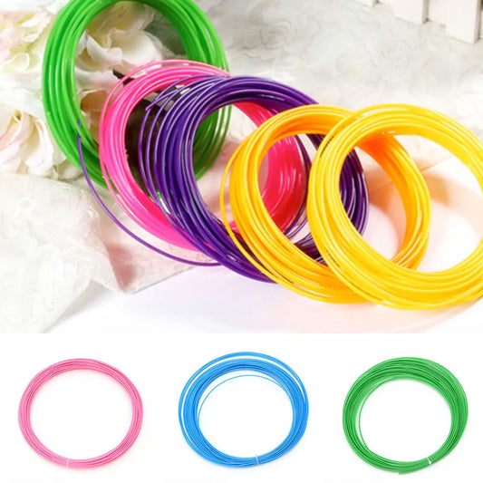 Set de 10 Filamentos PCL de Colores para Bolígrafo 3D