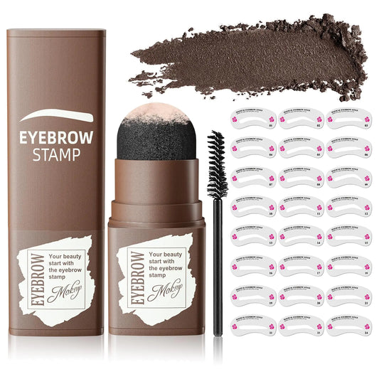 Kit de Sello y Plantillas para Cejas – Cejas Perfectas en Segundos LeonX
